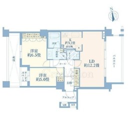 ザ・コートガーデン目黒東山 3階 間取り図