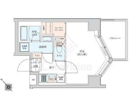 プロスタイルウェルス川崎イースト 4階 間取り図