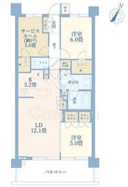 プロミライズ青葉台ステーションサイド 3階 間取り図