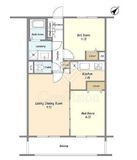 メゾン・ルミエールたまプラーザ 4階 間取り図