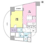 プレディアスタイル横濱沢渡 608 間取り図