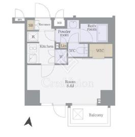 コンシェリア文京小石川 6階 間取り図