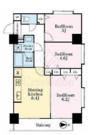 グレイス錦糸町 4階 間取り図