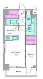 KDXレジデンス上石神井Ⅱ 307 間取り図