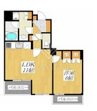 フレンシア田端道灌山 206 間取り図