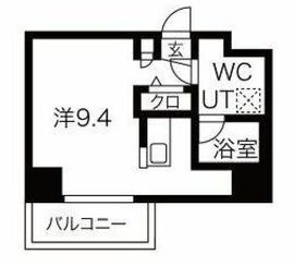 スパシエ東神奈川 8階 間取り図