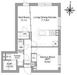 コンフォリア・リヴ両国イースト 305 間取り図