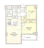 ジェイパーク目黒4 4階 間取り図