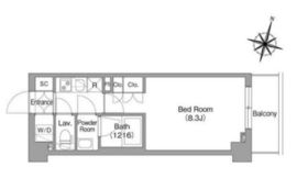 コンフォリア・リヴ南六郷 404 間取り図