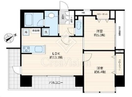 ユニーブル銀座東 10階 間取り図