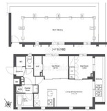 コンフォリア不動前 410 間取り図