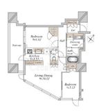 パークタワー渋谷本町 20階 間取り図