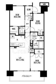 プレミスト湘南辻堂アクアフェイス 11階 間取り図