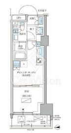 パークアクシス品川天王洲アイル 214 間取り図