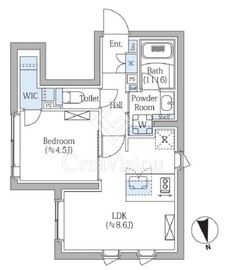 COMPOSITE新宿三丁目(コンポジット新宿三丁目) 403 間取り図
