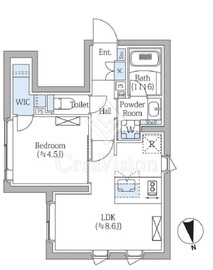 COMPOSITE新宿三丁目(コンポジット新宿三丁目) 103 間取り図