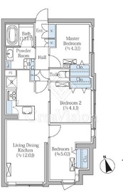 COMPOSITE新宿三丁目(コンポジット新宿三丁目) 501 間取り図