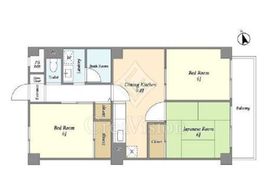 KDX武蔵中原レジデンス 4階 間取り図