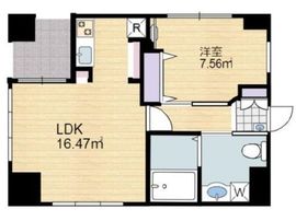 イーストワン日本橋本町 4階 間取り図