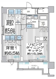 メゾンクロロ 504 間取り図