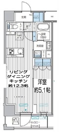 メゾンクロロ 403 間取り図