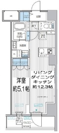 メゾンクロロ 502 間取り図