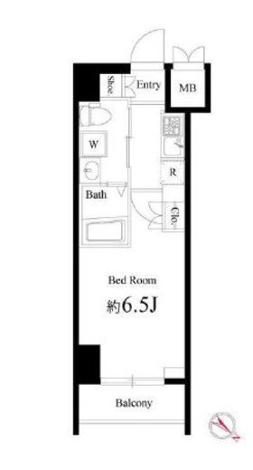 ハーモニーレジデンス横浜みなとみらい#002 9階 間取り図