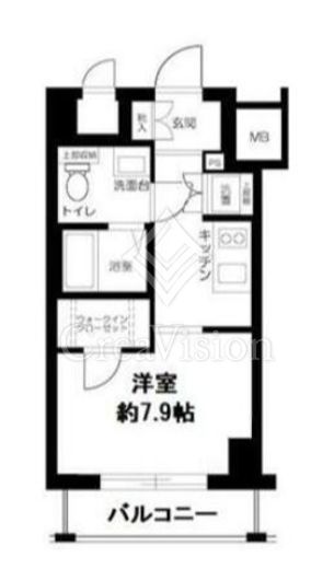 アーバイル三軒茶屋 3階 間取り図