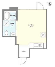 NOZOMIO premier幡ヶ谷 403 間取り図