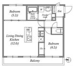 ES-Grande門前仲町デュオ 505 間取り図