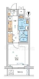 エストゥルース小竹向原 305 間取り図