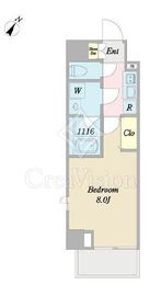 DeLCCS板橋South (デルックス板橋サウス) 301 間取り図