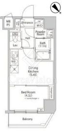 ファミルート船堀 1103 間取り図