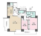 パークハウス多摩川南参番館 11階 間取り図