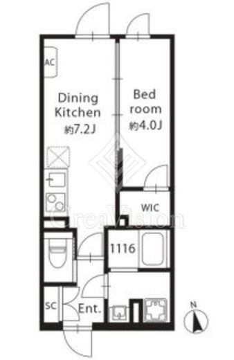 GRAN PASEO目黒西小山 (グランパセオ目黒西小山) 403 間取り図