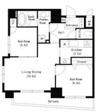 パークキューブ本所吾妻橋 503 間取り図