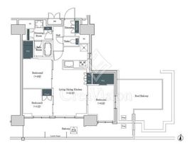 ブルックサイドレジデンス木場 1410 間取り図