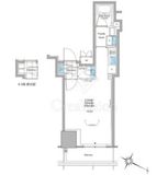 ルフォンプログレ北新宿 708 間取り図