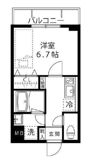 LOC’S SAGINUMA (ロックス鷺沼) 113 間取り図