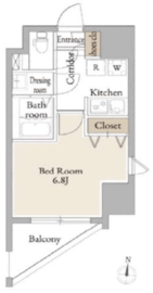 LiveCasa平塚 506 間取り図