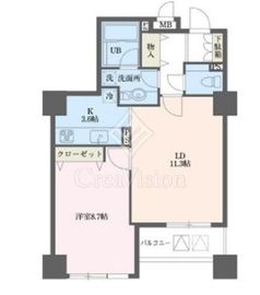 ドゥーエ横浜駅前 712 間取り図