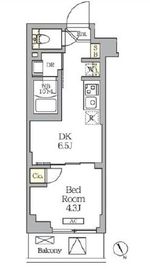 ハーモニーレジデンス馬込 102 間取り図