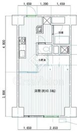 秀和代官山レジデンス 7階 間取り図