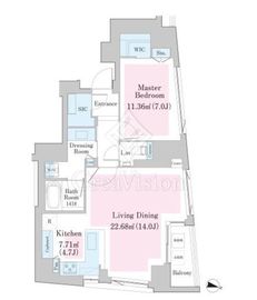 南麻布レジデンス 903 間取り図