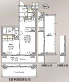 ミレーネ滝野川 513 間取り図