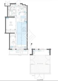 ZOOM蒲田EAST 1階 間取り図