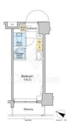 TOMORE田端 615 間取り図