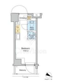 TOMORE田端 604 間取り図