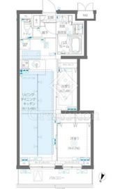 ZOOM蒲田EAST 5階 間取り図