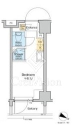 TOMORE田端 603 間取り図